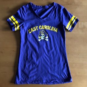 National Collegian ECU shirt in small. EUC